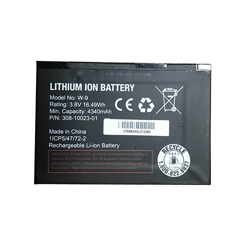 Replacement W9 Battery for ATT Unite Explore 815S Verizon Jetpack AC791L Hotspot