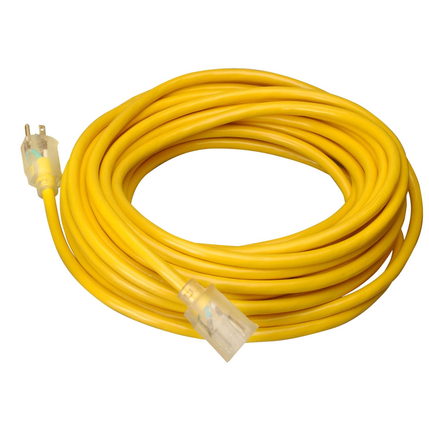 50' Yel Polar/Solar Plusext. Cord 12/3 Sjeow-