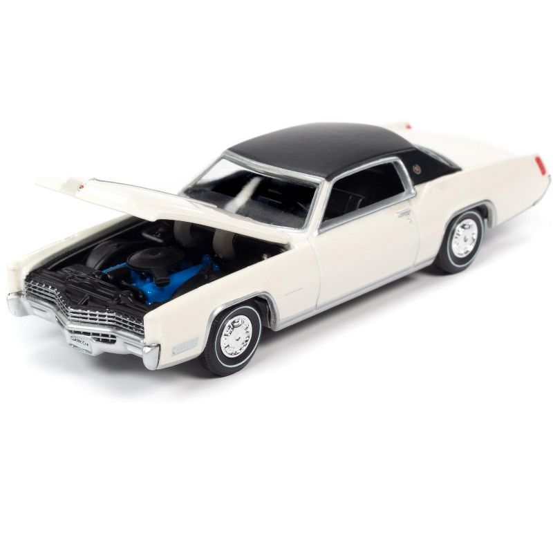1967 Cadillac Eldorado Grecian White w/Black Top "Hemmings Classic Car" Magazine Cover Car December 2006 Ltd Ed 10120 pcs 1/64 Diecast Model Autoworld