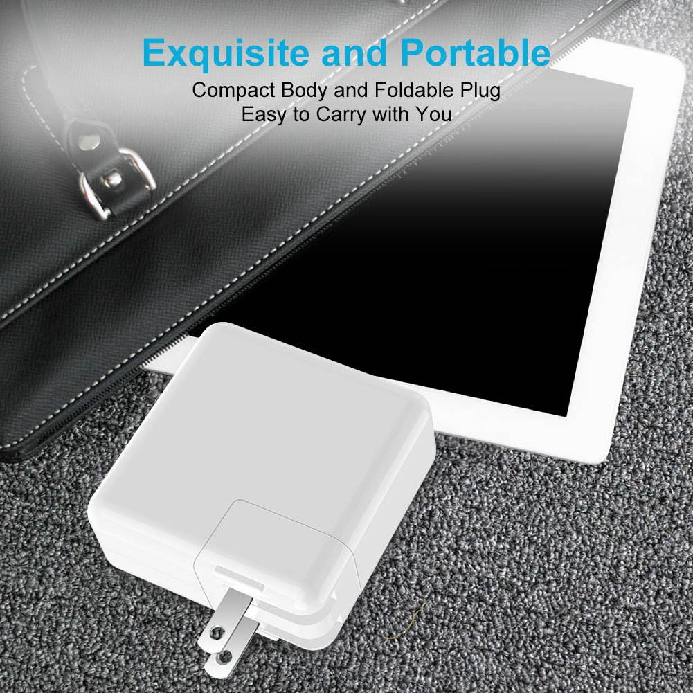 OEM Compatible with MacBook Air Charger, 45W AC Adapter with Magsafe 1 L-Tip Magnetic Connector for A1237 A1244 A1304 A1369 A1370 A1374 A1377 11&rdquo; 13&rdquo; (Released Before Mid 2012)