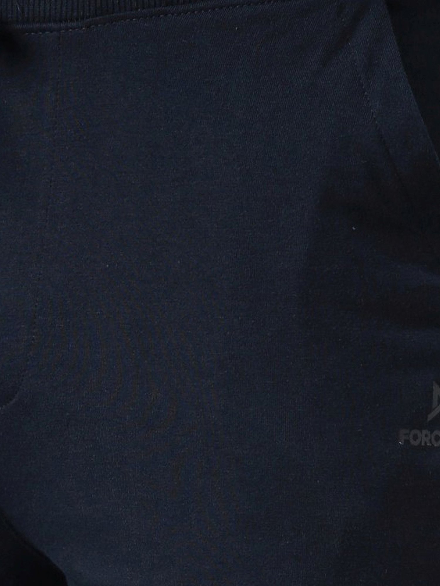 Force NXT Navy Cotton Regular Fit Sports Trackpants