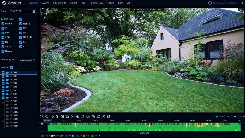 Camius 4K PoE 16CH NVR System, 8 x 8MP IP Spotlight Security Cameras with built-in microphone, 105 degrees view, PIR, Motion, Sound Detection, 2SATA, eSATA, 100ft night vision 16PN8S8R (without HDD)