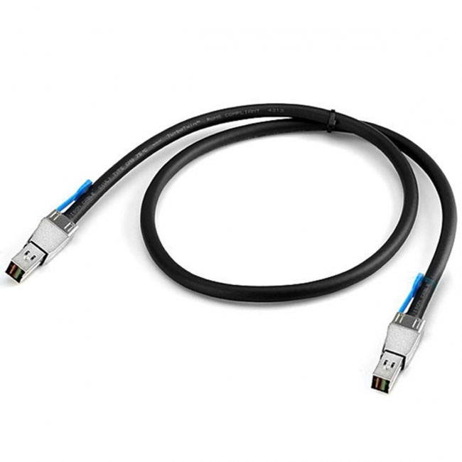 Jimier External Mini SAS HD SFF-8644 to Mini SAS High Density HD SFF-8644 Data Server Raid Cable 50cm 12Gbps SF-069-0.5M