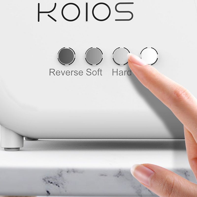 KOIOS B5100 Masticating Vegetable & Fruit Juicer Machine Kitchen Appliance with Slow Squeeze Technology and Reversible Motor, White