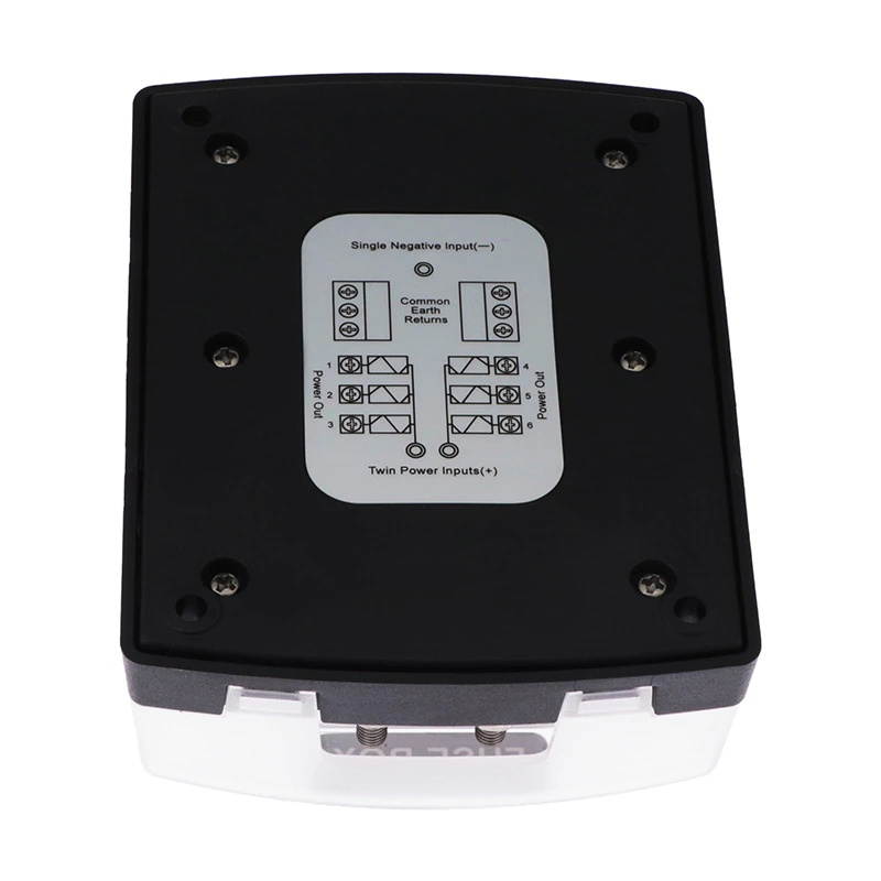 Car Boat  Fuse Box Holder with 6 Way Blade Fuse & Warning Indicator fit for 12V~24V