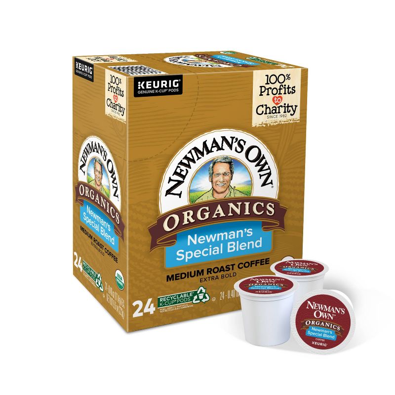 Newman's Own Organics Special - Keurig K-Cup Coffee Pods - Medium Roast - 24ct
