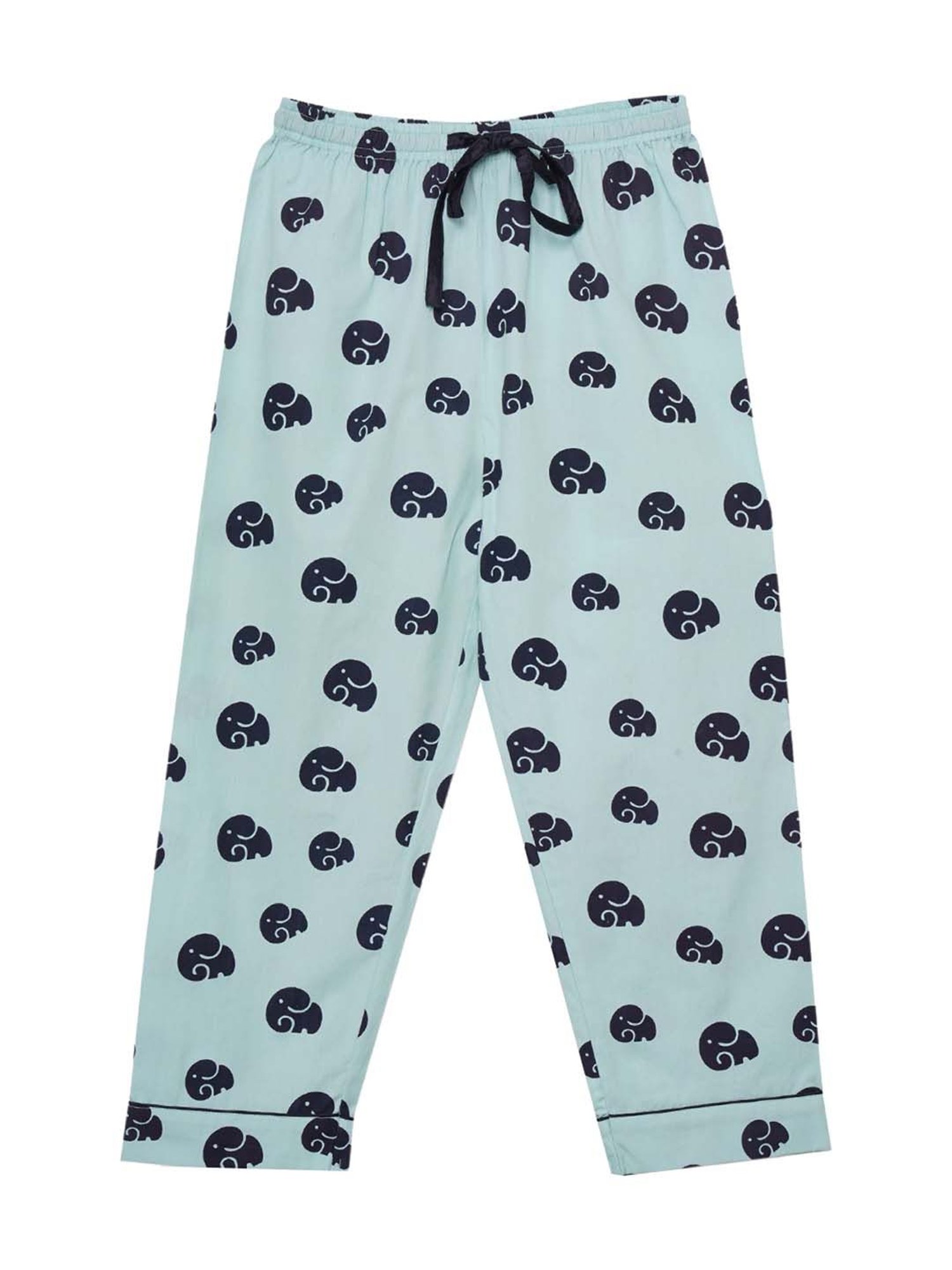 Fluffalump Boys Multicolor Cotton Printed Nightwear Top & Pants Set