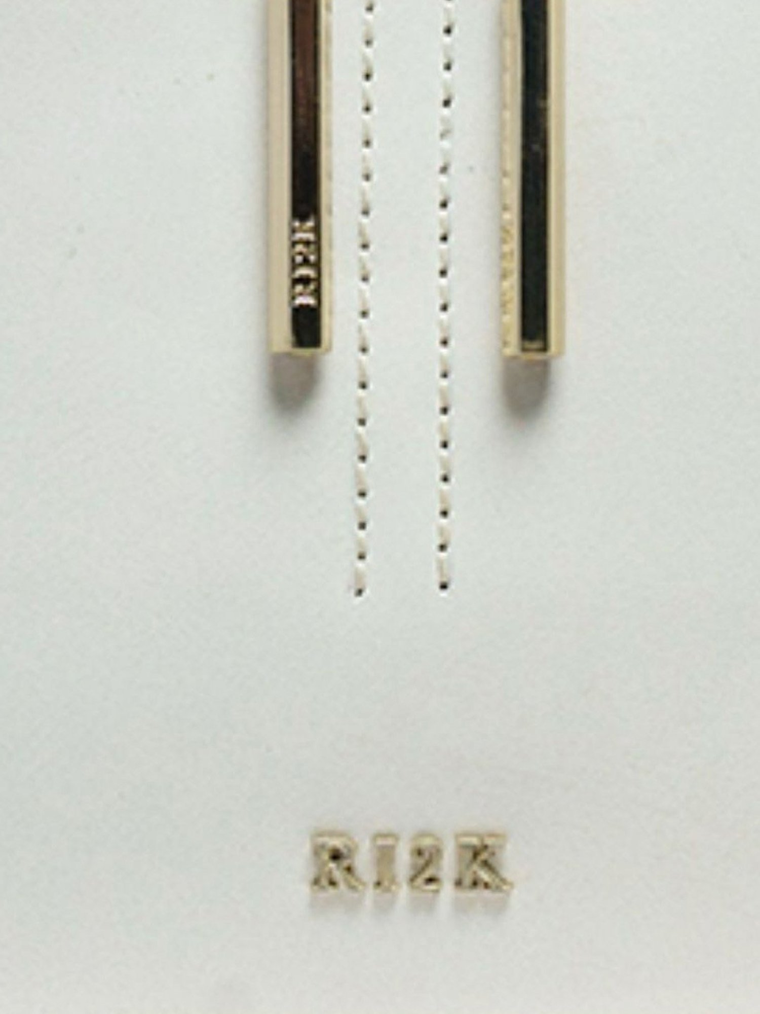 RI2K London White Leather Medium Satchel Handbag