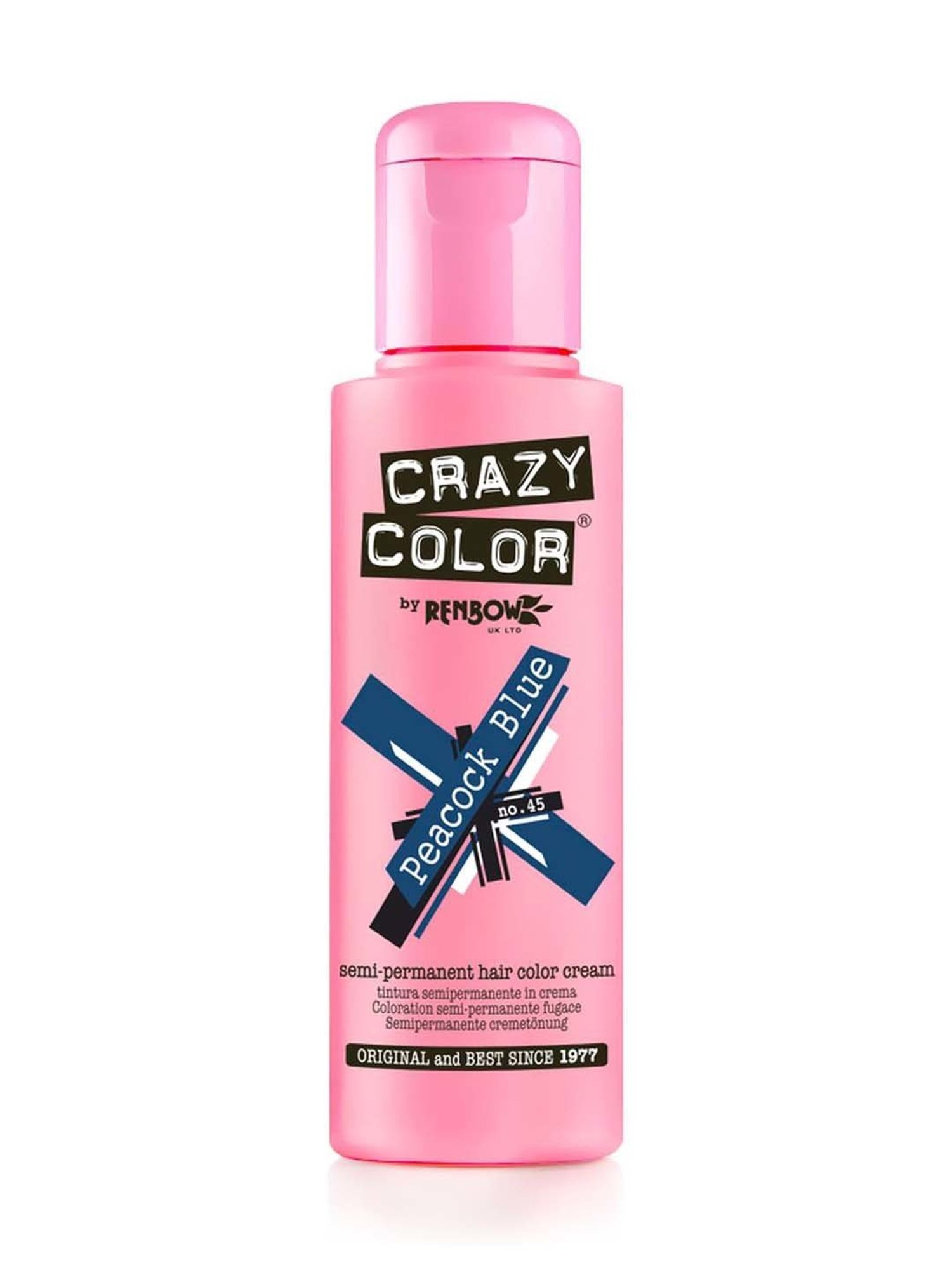 Crazy Color Peacock Blue-45 - 100 ml