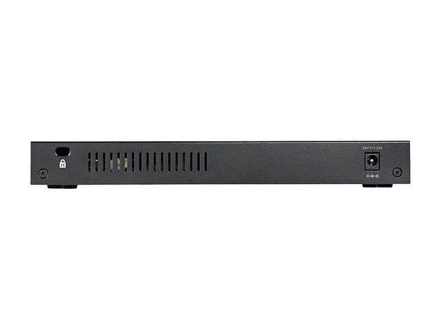 NETGEAR 28-Port PoE Gigabit/10G Stackable Smart Switch (GS728TXP) - Managed with 24 x PoE+ @ 195W, 2 x 10G Copper and 2 x 10G SFP+, Desktop/Rackmount, and ProSAFE Lifetime Protection