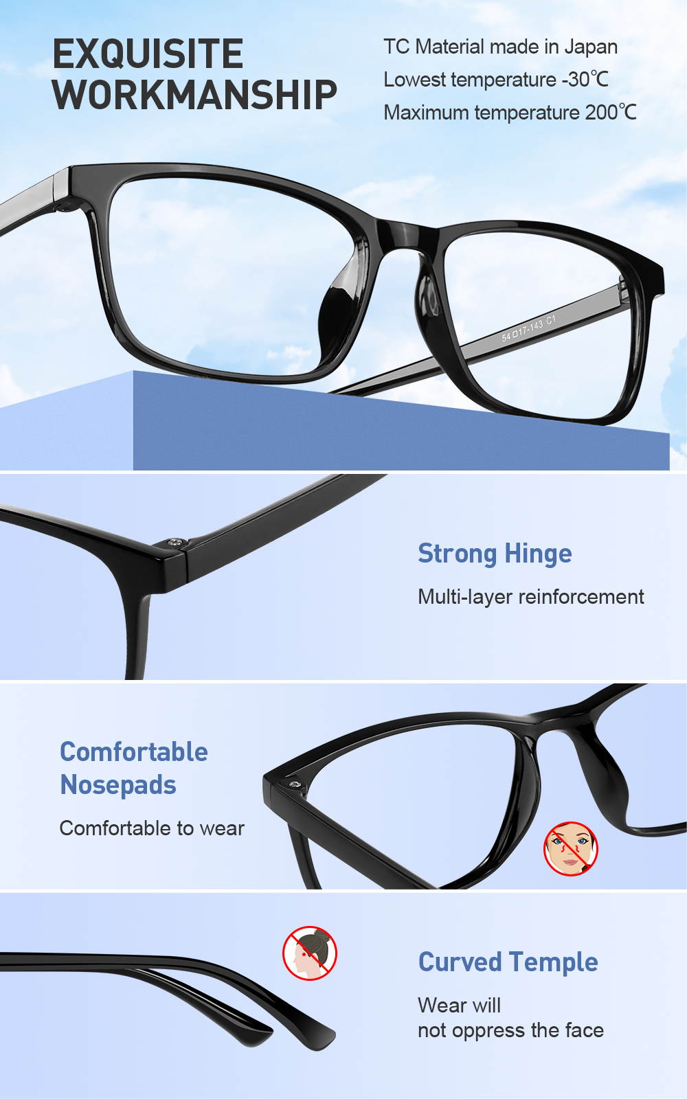 Blue Light Blocking Glasses-3 Pack Computer Gaming Lightweight Square Eyeglasses Frame Filter Blue Ray Anti EyeStrain Eyewear for Women and Men