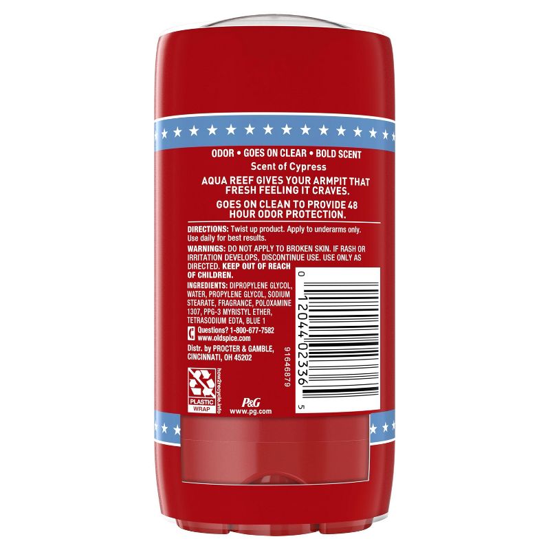 Old Spice Deodorant Aqua Reef Twin Pack - 3oz/2pk