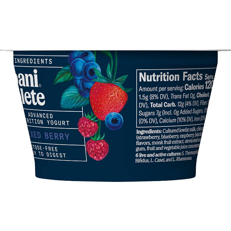 Chobani Complete Mixed Berry Greek Yogurt - 5.3oz