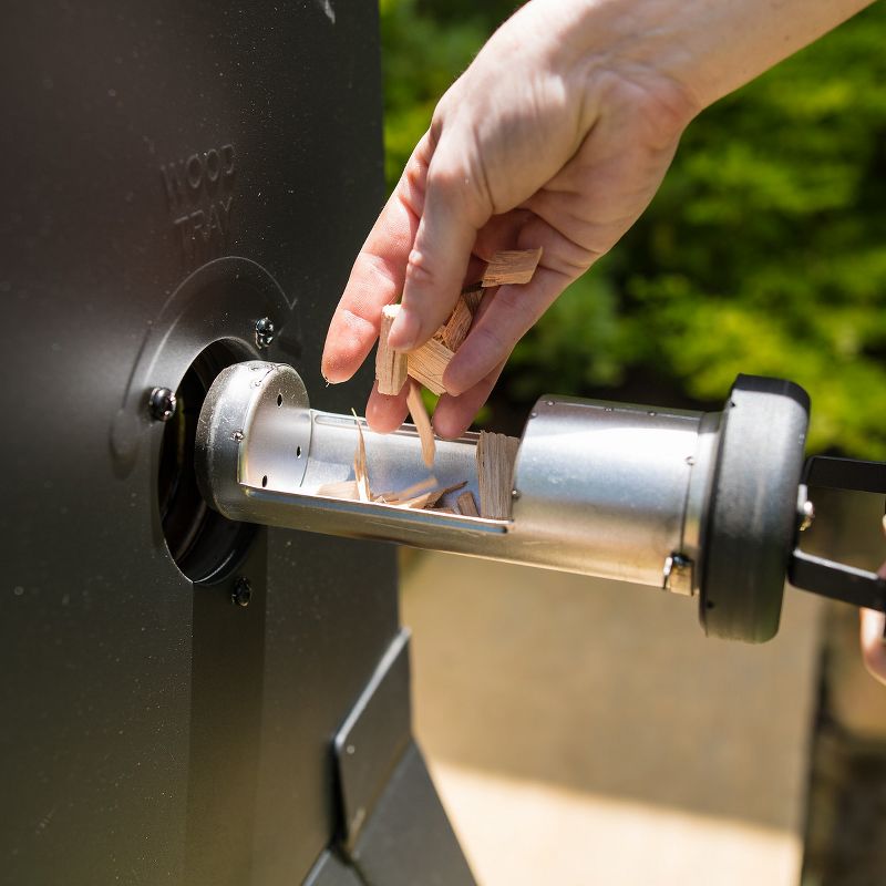 Dyna-Glo Wide Body Vertical Offset Charcoal Smoker Model DGO1890BDC-D