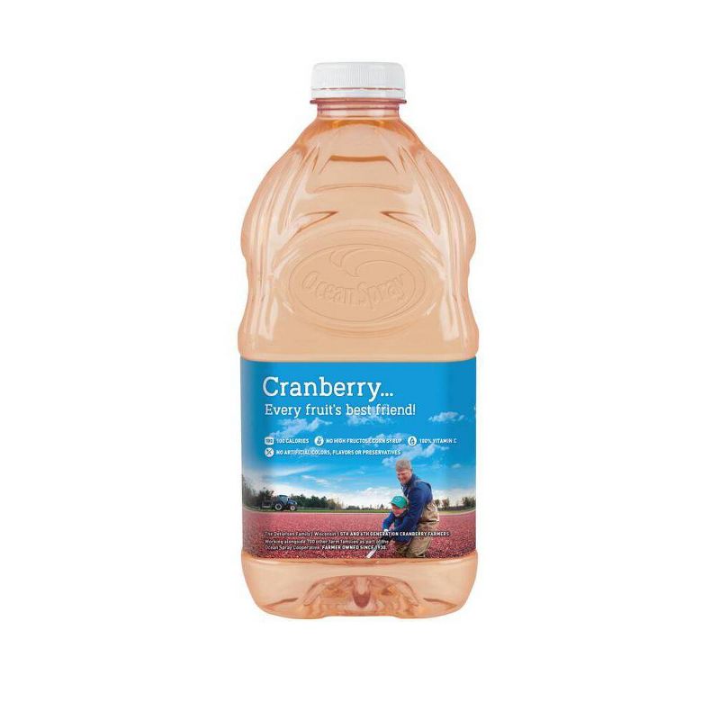 Ocean Spray White Cran-Peach Juice Drink - 64 fl oz Bottle