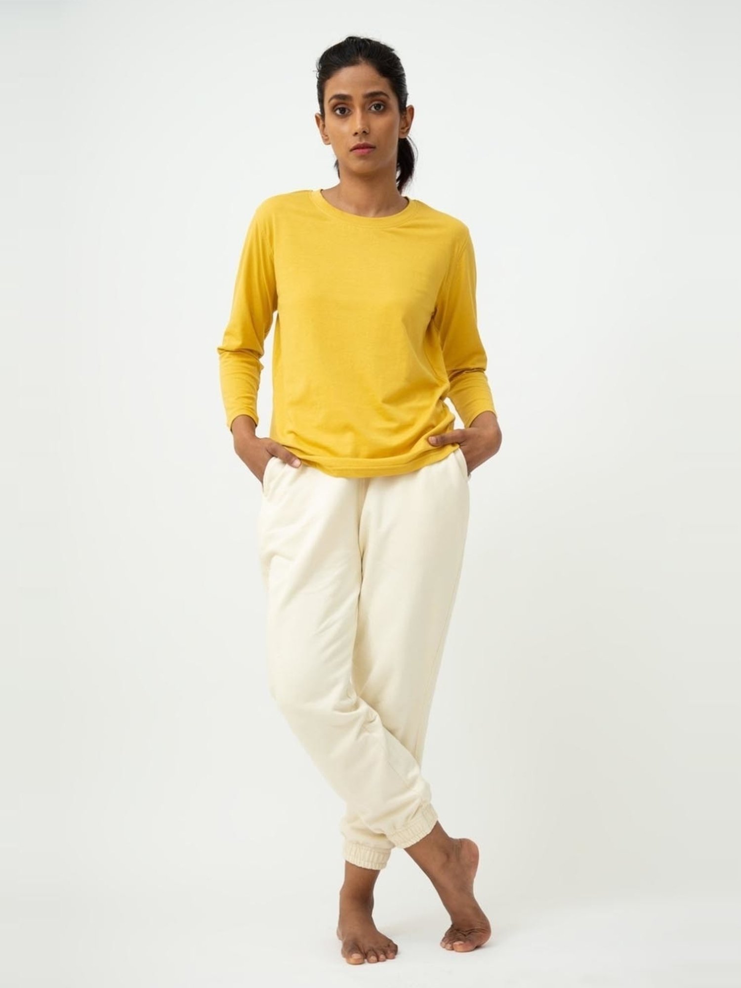 Saltpetre Flow Jogger Pants - Ecru