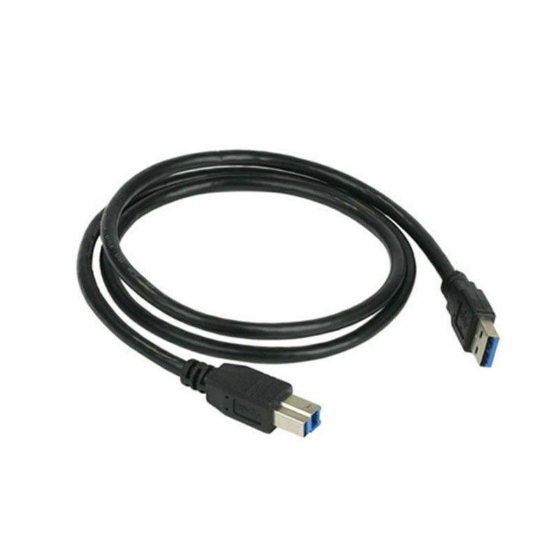 3FT USB 3.0 Printer Cable Type A Male to B Male Scanner Cable High Speed Black