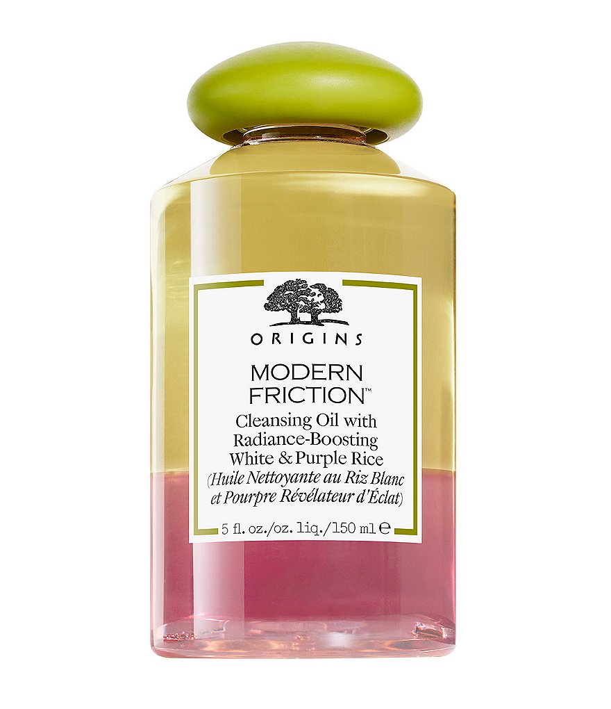 Origins Modern Friction Cleansing Oil with Radiance-Boosting White & Purple Rice