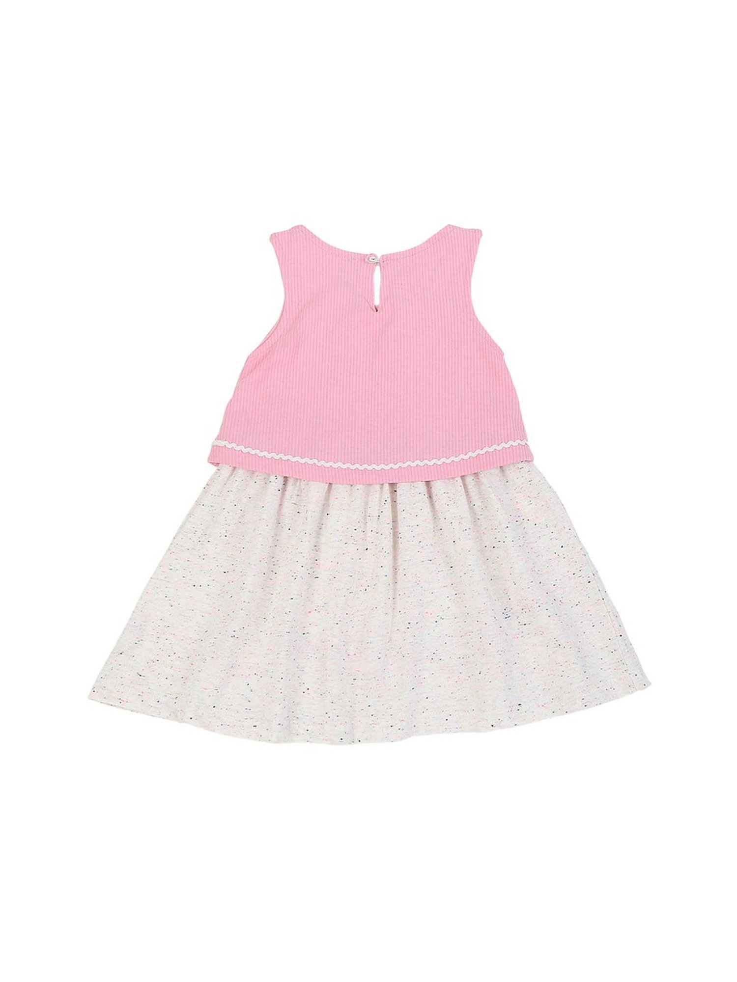 Mee Mee Kids Pink Printed Dress