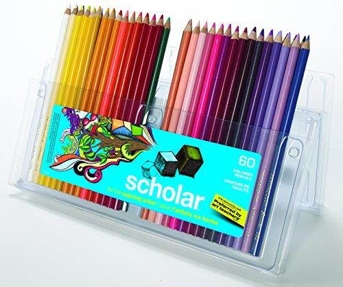 Prismacolor Scholar Color Pencil Assrt Gift Set/60 NEW