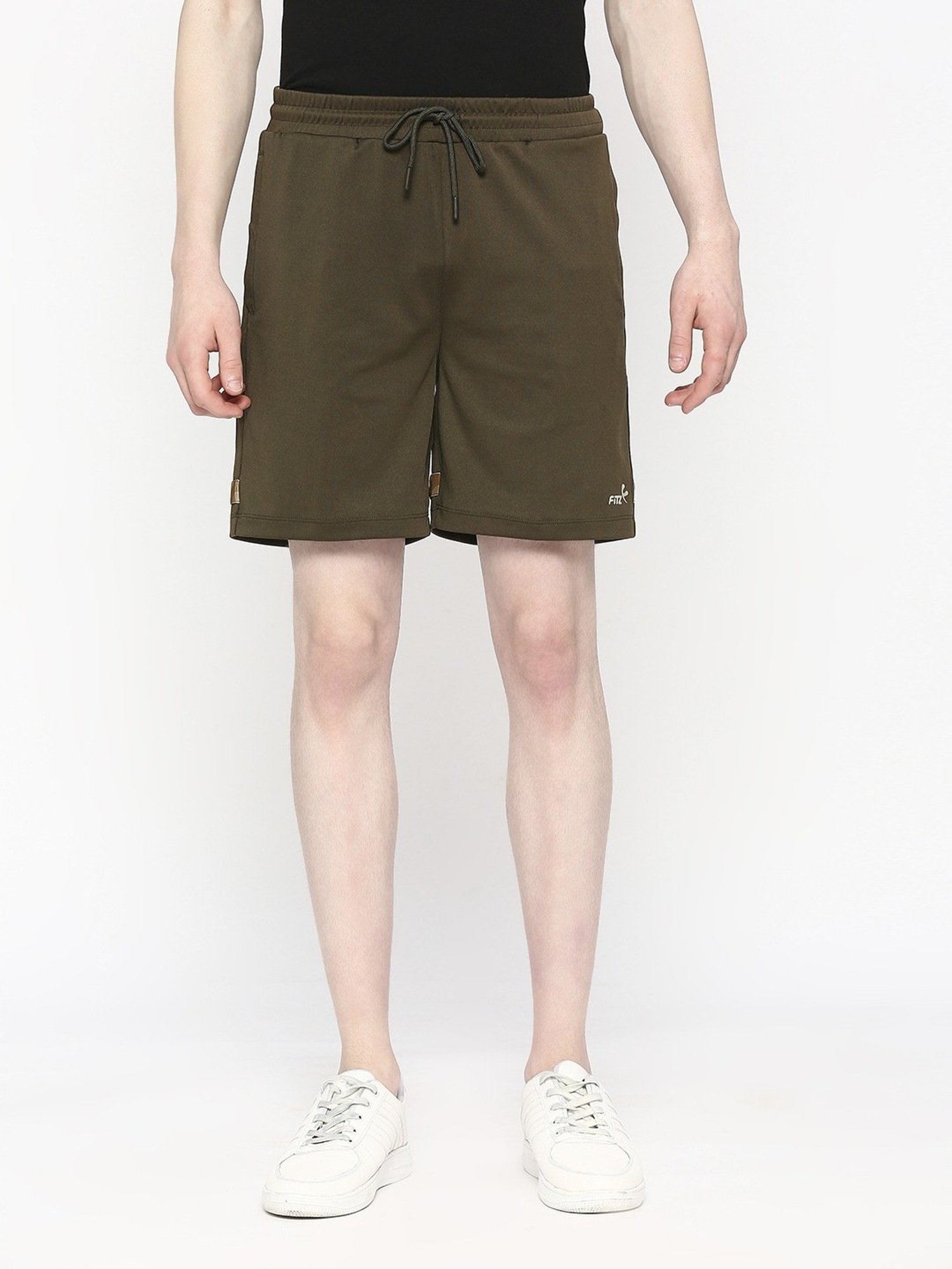 Fitz Olive Slim Fit Shorts