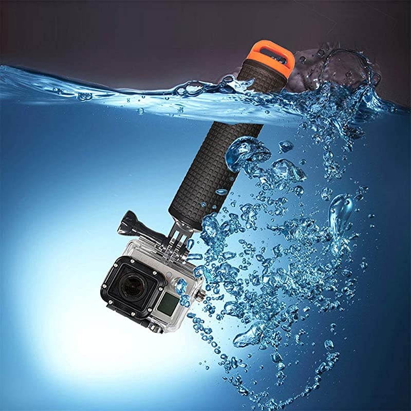 Waterproof Floating Hand Grip for GoPro Hero Session Black Silver Hero 7 6 5 4 3 3+ 2 1 SJ4000 SJ5000 Xiaomi Action Cameras with Camera Float Strap