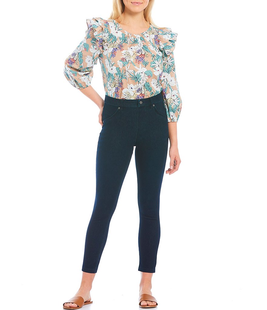 HUE Ultra Soft Denim High Rise Skimmer Leggings