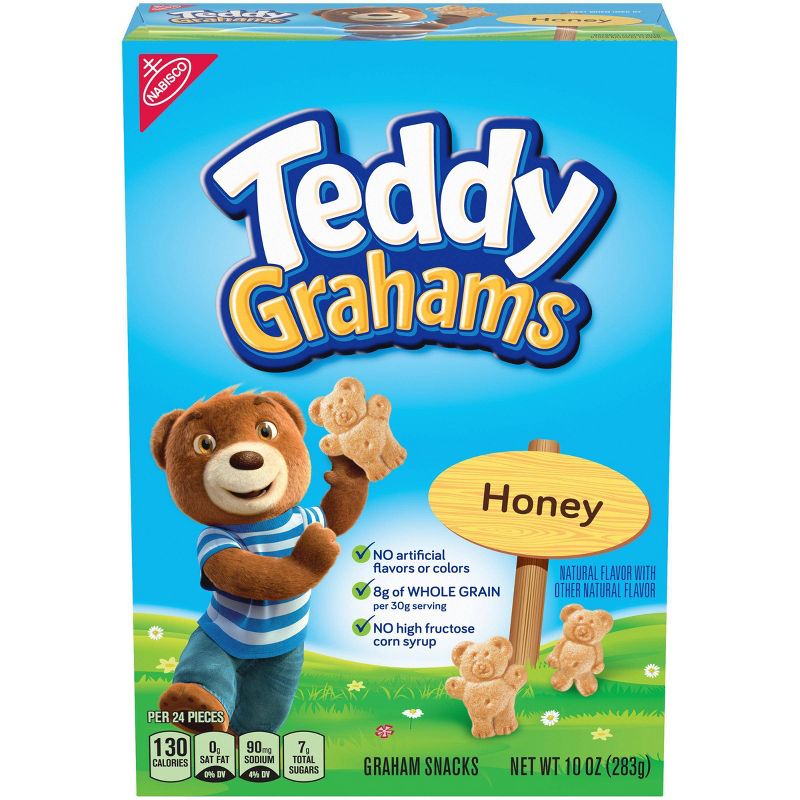 Teddy Grahams Honey Graham Snacks - 10oz