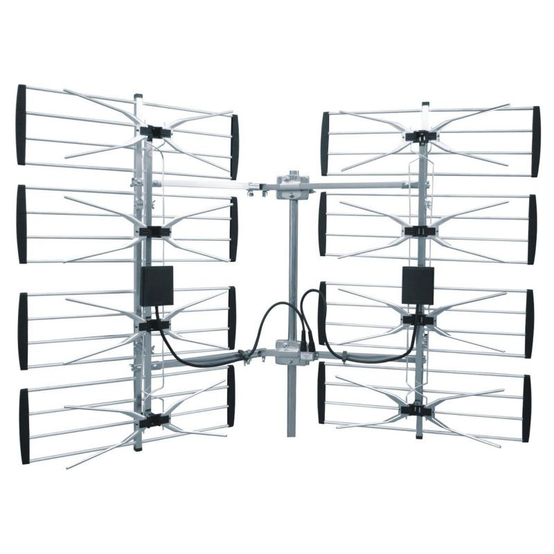 47" Gray and Black Electronic Master Adjustable Multi-Directional HDTV Antenna