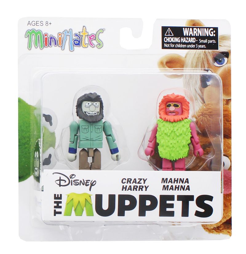 Diamond Comic Distributors, Inc. Muppets Minimates Series 2 2-Pack: Crazy Harry & Mahna Mahna