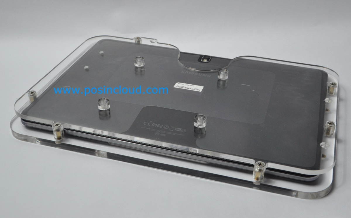 Samsung Galaxy Tab Pro 12.2 & NotePro 12.2 Black Acrylic VESA Kit for Store Display, Show Display, Kiosk, POS, Security Enclosure