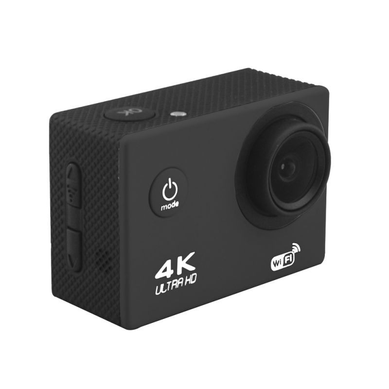 Waterproof HD sports camera, 1080P full 170&deg; wide angle gopro4K HD sports camera with WIFI transport 30 meters waterproof--white