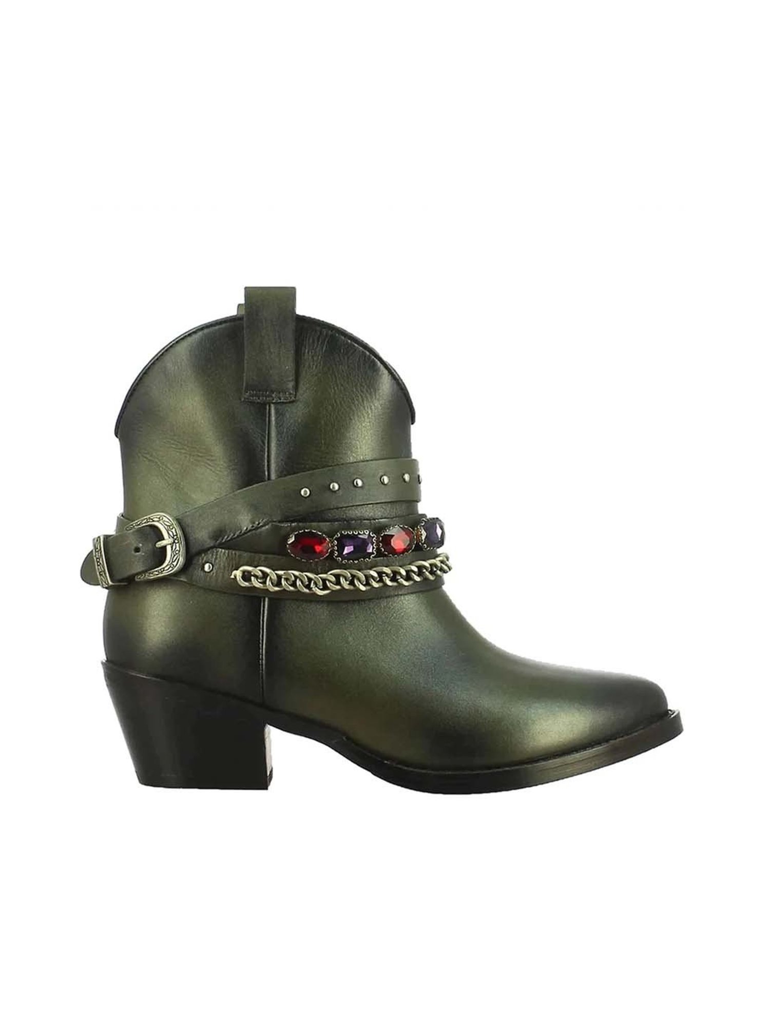 Saint G Women's Louanne Olive Booties