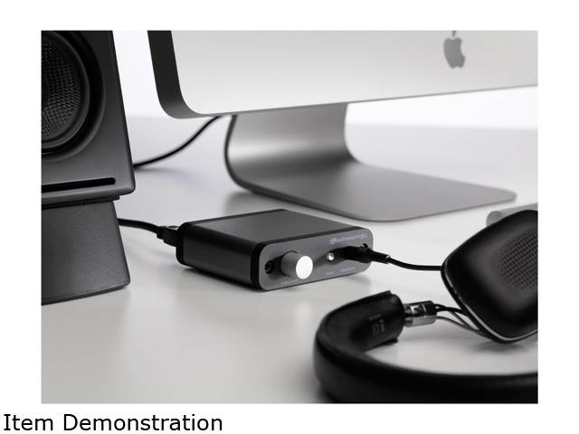 Audioengine D1 Premium 24-Bit DAC With Headphone Amp (Black)