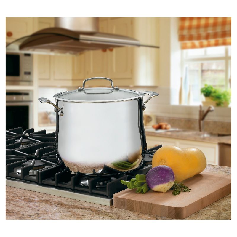 Cuisinart Contour 12qt Stainless Steel Stockpot with Cover - 466-26