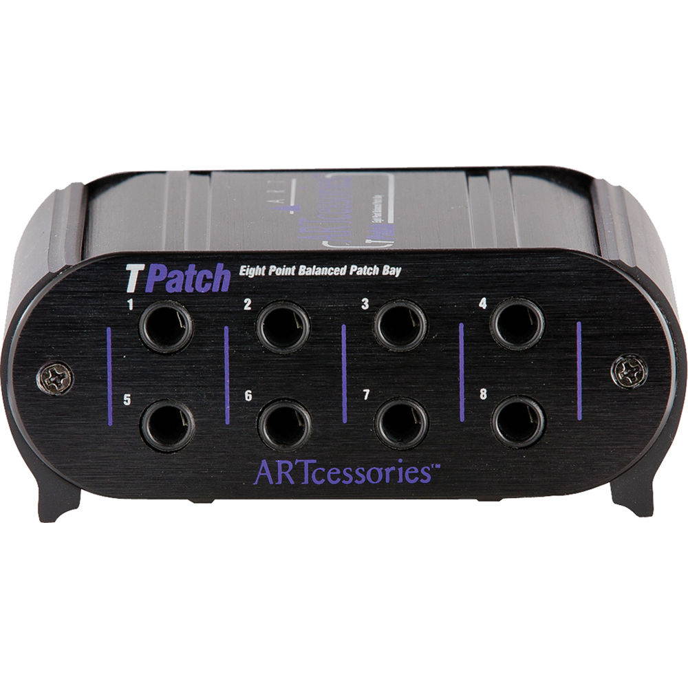 ART TPatch 8 Point Balanced Patch Bay