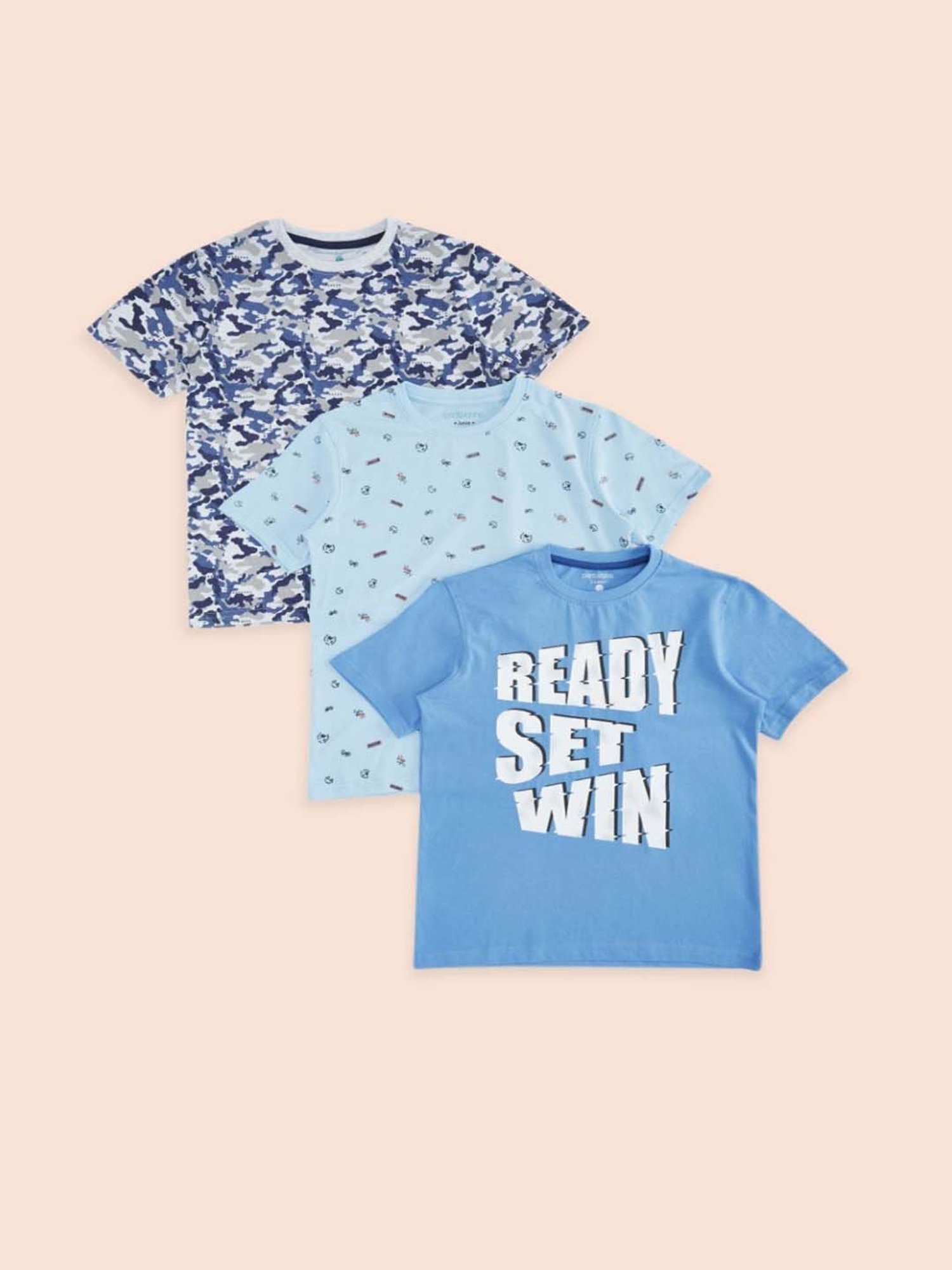 Pantaloons Baby Kids Multicolor Cotton Printed T-Shirt