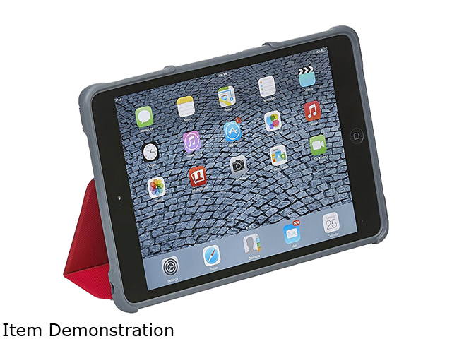 STM Red Dux Rugged Case for iPad mini 4 - Red STM-222-104GZ-29