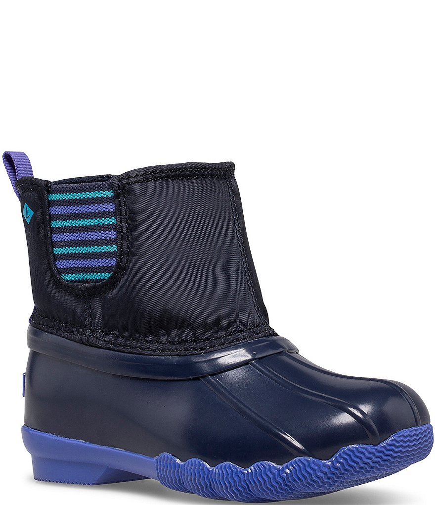 Sperry Kid's Saltwater Chelsea Jr Water Resistant Boots (Infant)