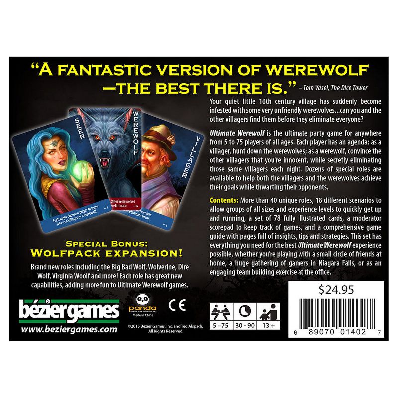 Ultimate Werewolf Deluxe Edition Party Game