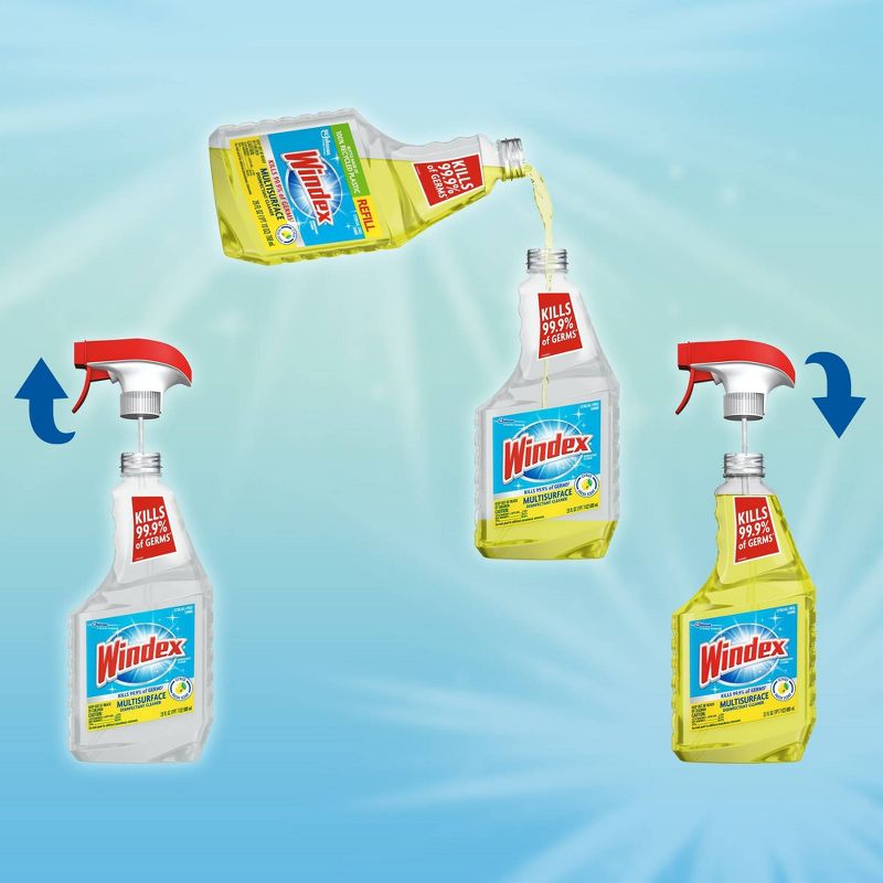 Windex Multi-Surface Disinfectant Refill - 26 fl oz