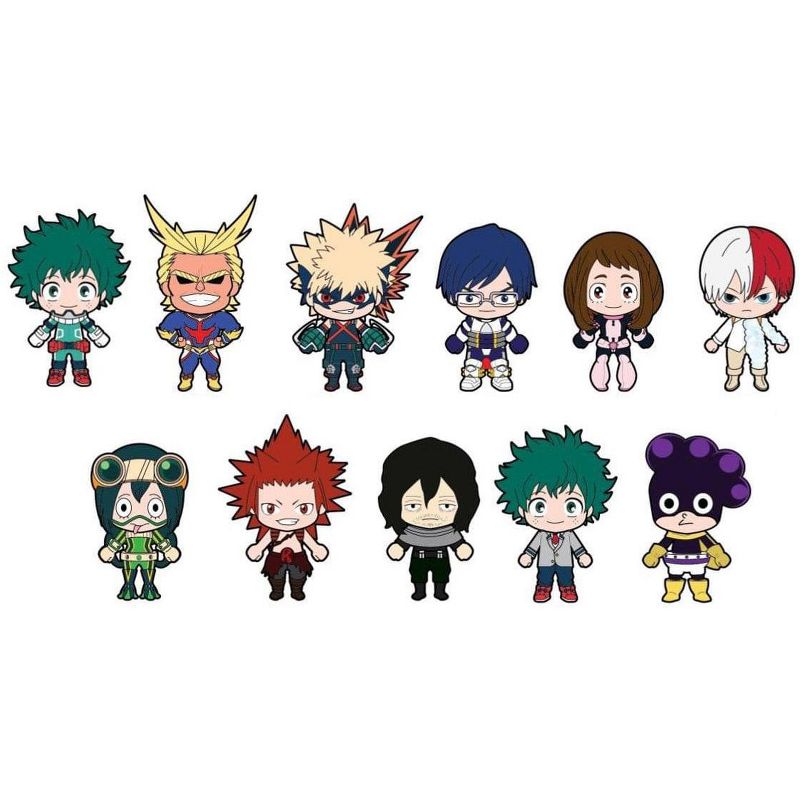 Monogram International Inc. My Hero Academia Blind Bag Foam Figure Keyring, One Random