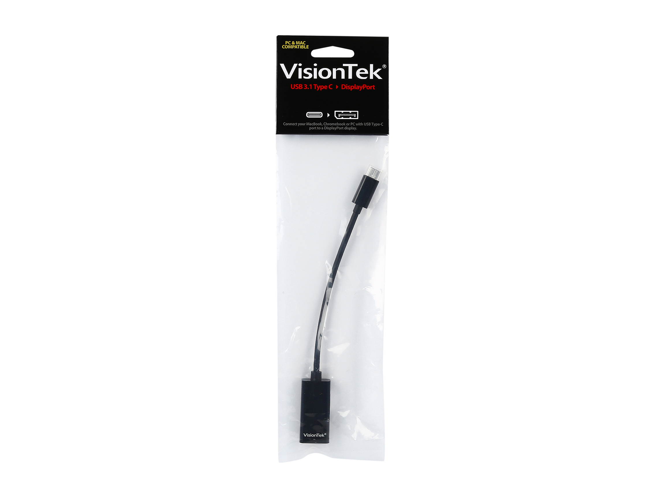 VisionTek 900817 USB 3.1 Type C to DisplayPort Adapter (M/F)