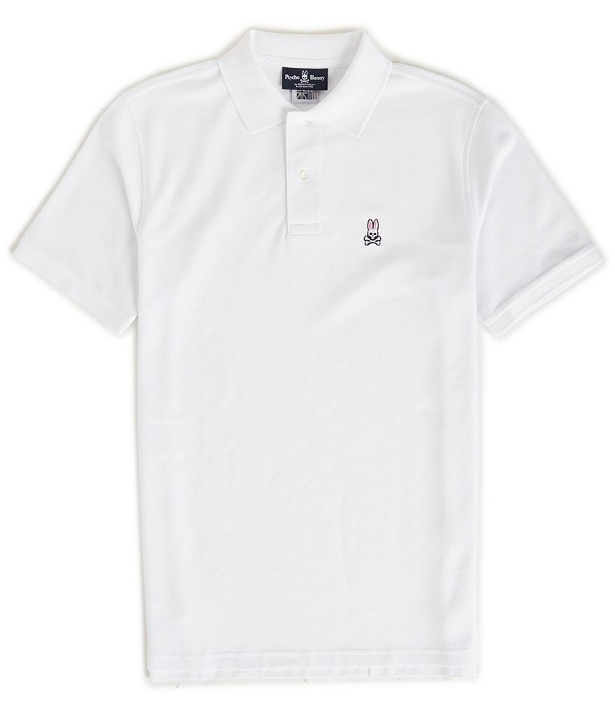 Psycho Bunny Classic Short-Sleeve Solid Polo Shirt