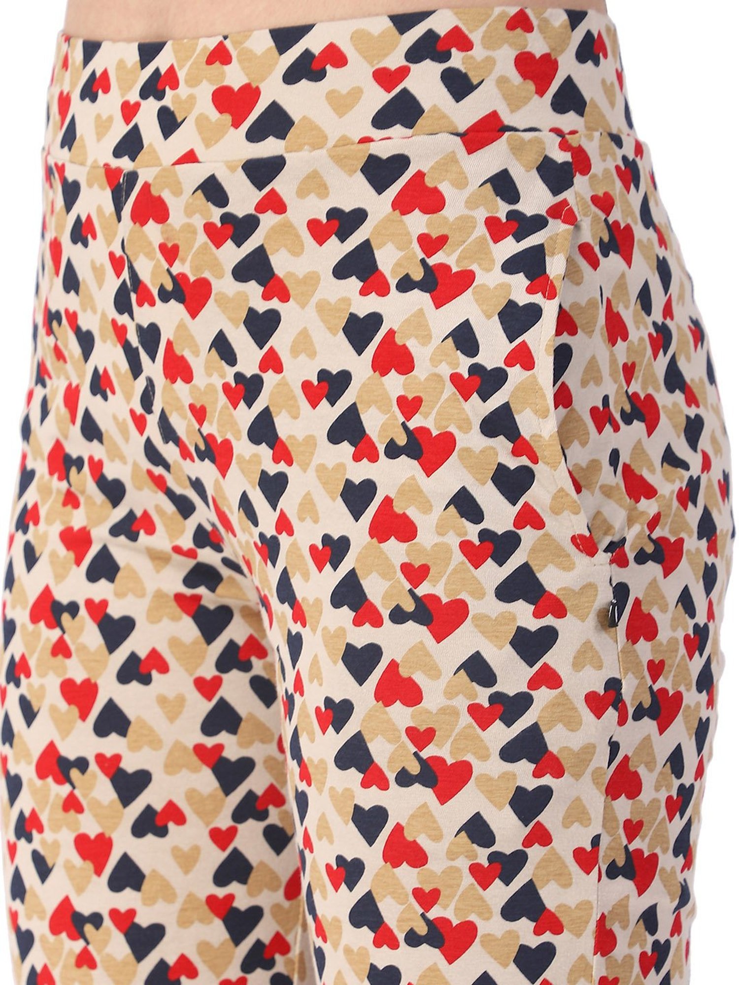 Proteens Beige Printed Pyjamas