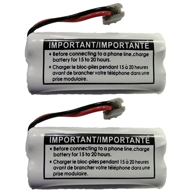 Genuine OEM Uniden BT-1021 BBTG0798001 Cordless Handset Rechargeable Battery (2-Pack)