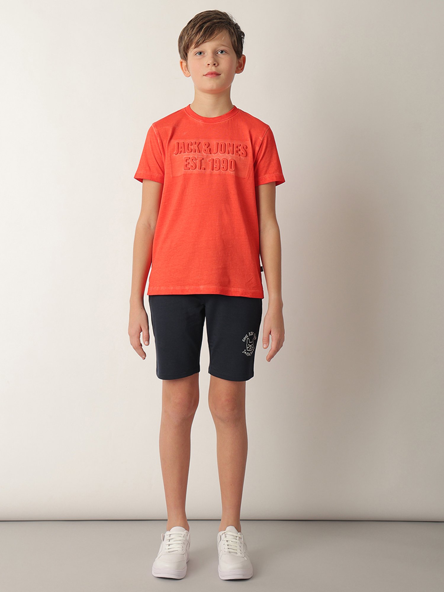 Jack & Jones Junior Red Printed T-Shirt