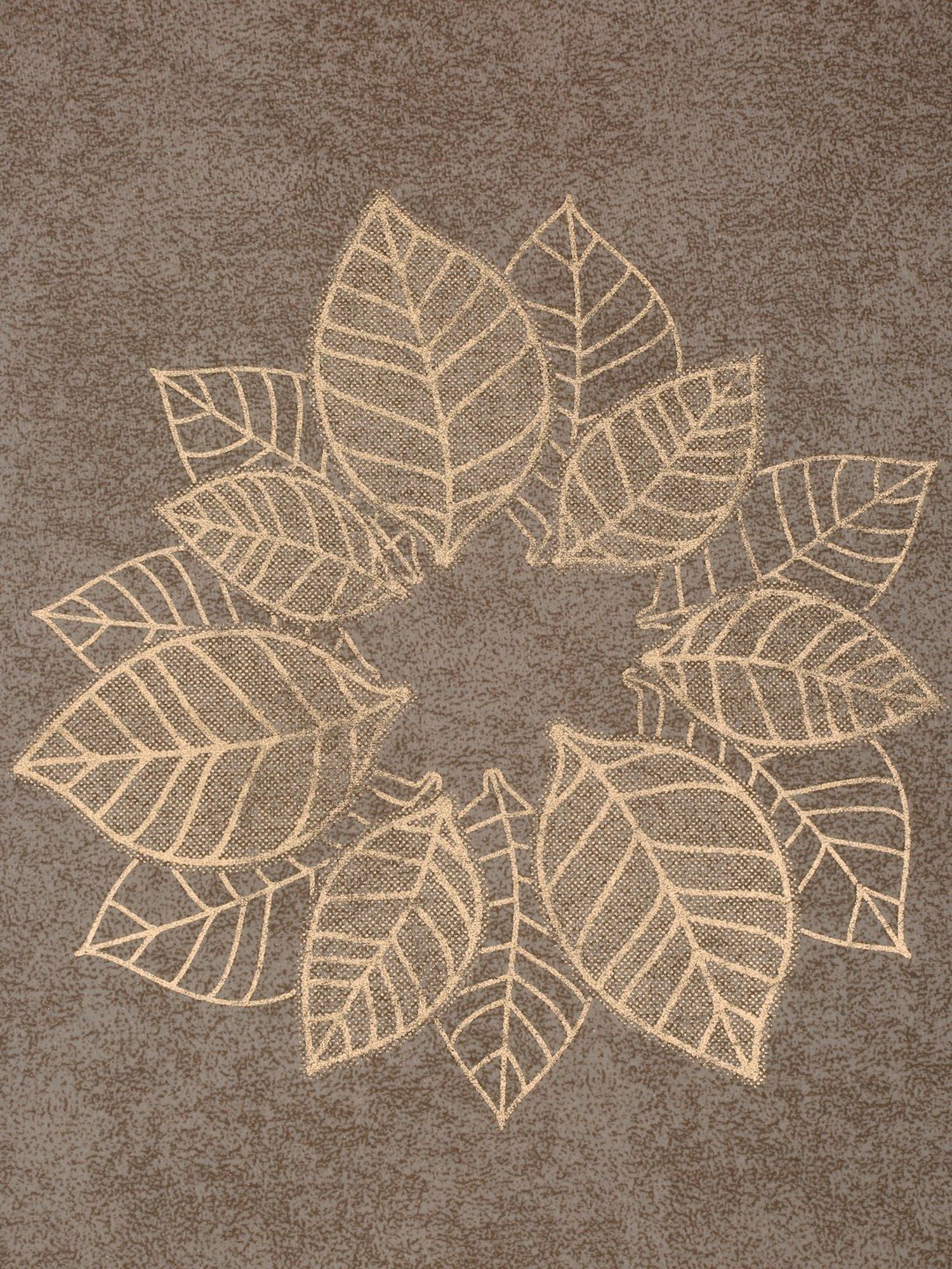 HOSTA HOMES Brown Velvet 3 Seater Sofa Cover with Arm Rest