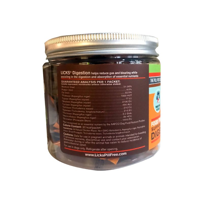 Licks Pill-Free Dog Digestion - 30ct