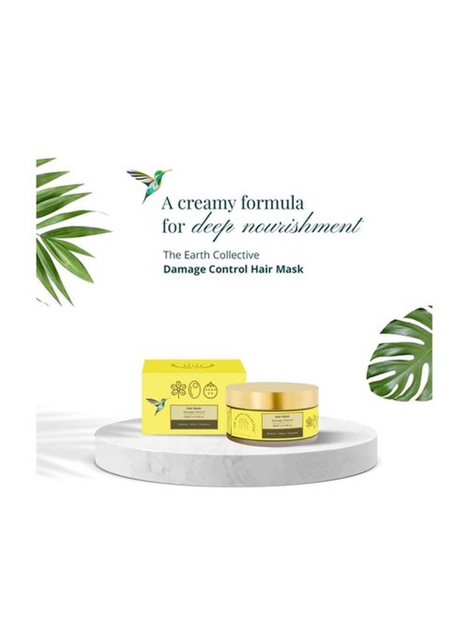 The Earth Collective Damage Control Hair Mask - 200 ml